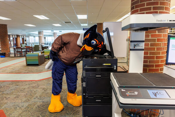 Captain Skyhawk with Printer Needing Help 
