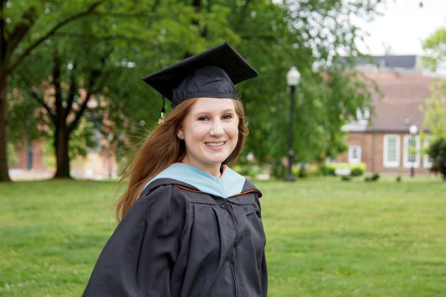 Our first UTM Noyce Scholar, Ms. Elizabeth Campbell, graduated and will teach in Rutherford County.